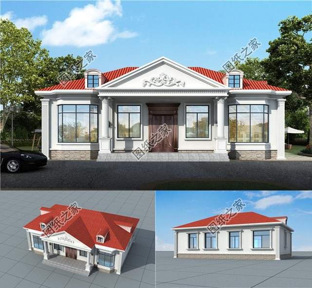 一層自建房，養(yǎng)老還是回家建別墅好，讓你的退休生活充滿幸福感