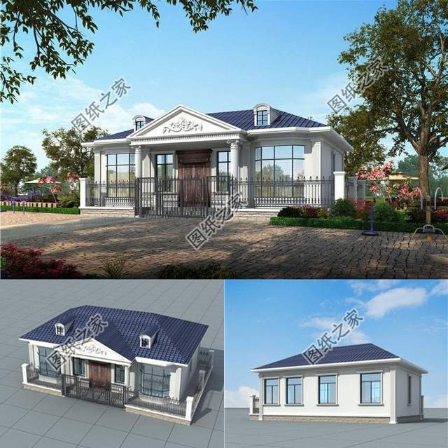 三款一層農(nóng)村自建房，低至15萬的預(yù)算成本，最適合的養(yǎng)老住宅