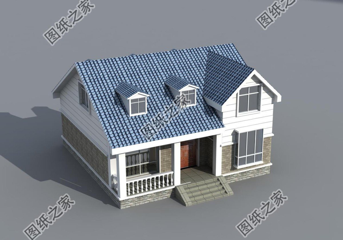 15萬左右農(nóng)村二層自建別墅，低成本二層小別墅，快樂生活的小起點