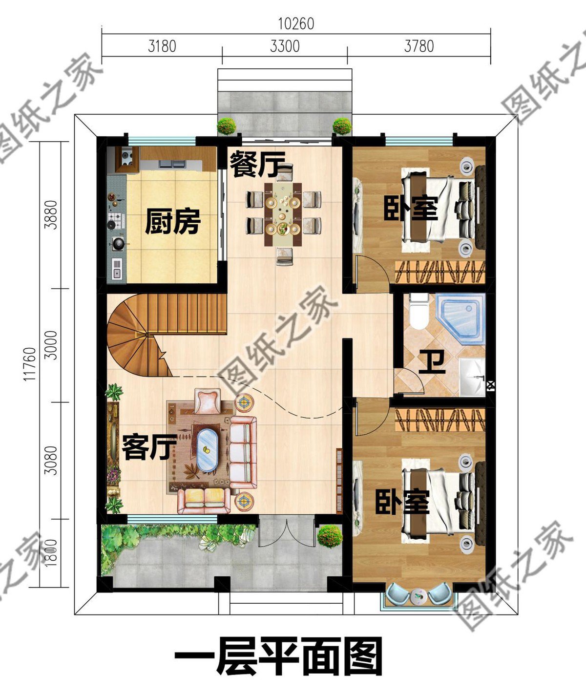 15萬左右農(nóng)村二層自建別墅，低成本二層小別墅，快樂生活的小起點