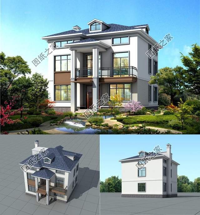 農(nóng)村自建二層半別墅讓你的生活如蜜一般甜美，卻不能像蜂巢般擠