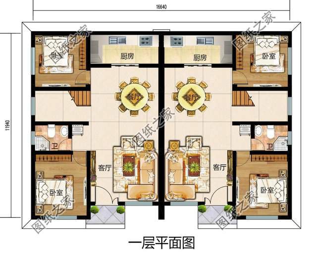 精品雙拼二層別墅，兩兄弟自建別墅的優(yōu)選