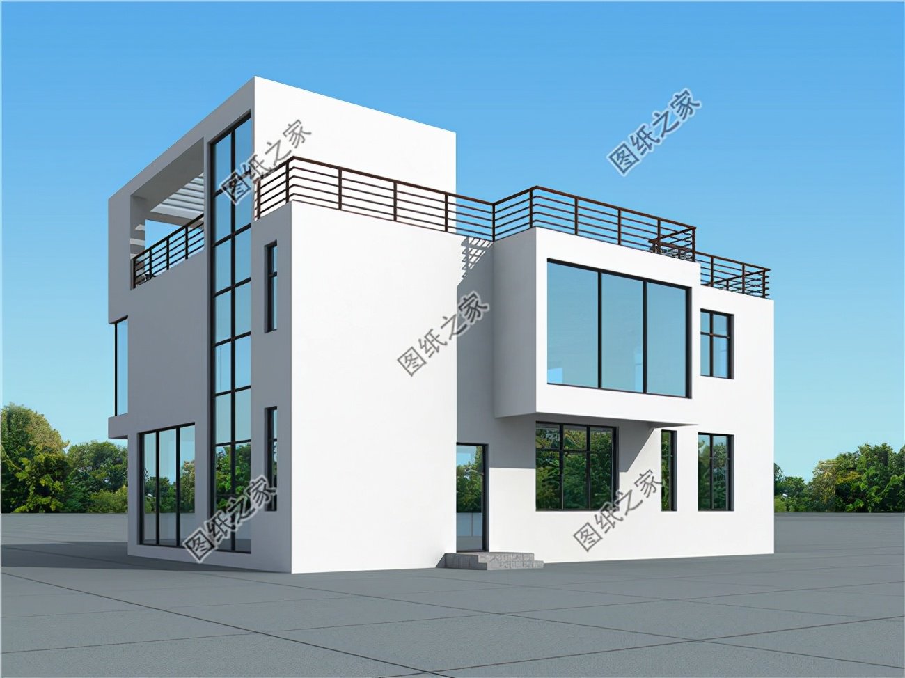 現(xiàn)代風(fēng)二層農(nóng)村自建房，輕奢別墅盡顯小資生活方式