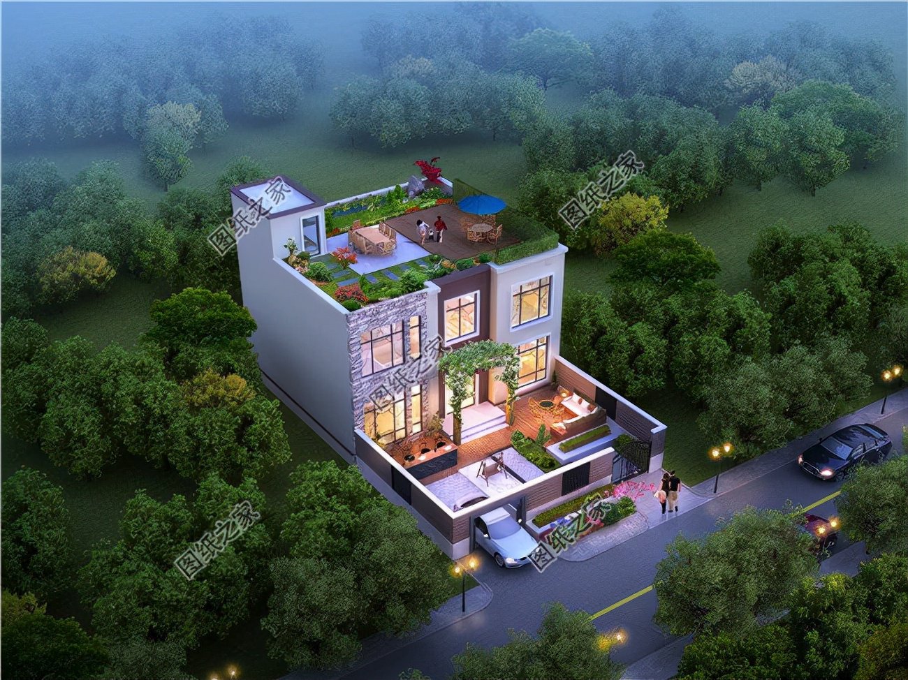 現(xiàn)代風(fēng)二層農(nóng)村自建房，輕奢別墅盡顯小資生活方式