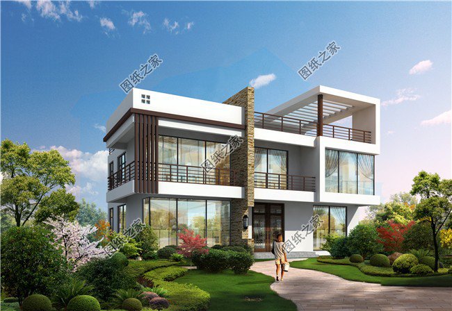 現(xiàn)代風(fēng)二層農(nóng)村自建房，輕奢別墅盡顯小資生活方式