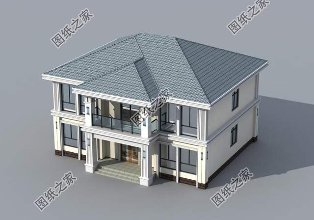 極簡(jiǎn)白農(nóng)村二層別墅，白色極簡(jiǎn)別墅，美到極致，鄉(xiāng)下的小白宮