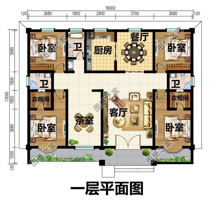 農(nóng)村一層四開間自建別墅，美麗住宅如詩如畫里，風(fēng)韻動(dòng)人的內(nèi)心