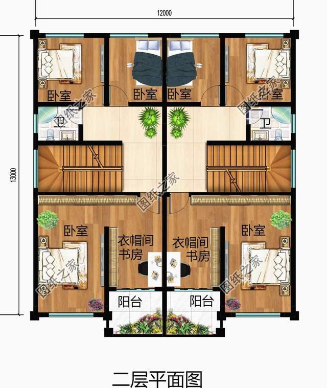 農(nóng)村一層帶庭院三合院自建房，粉墻黛瓦，實(shí)用又美觀