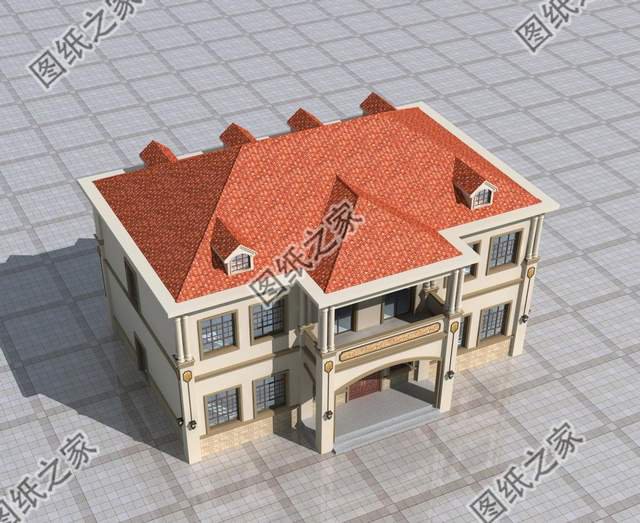 大戶型豪華二層農(nóng)村自建房，相同的生活，體驗(yàn)不同的尊貴