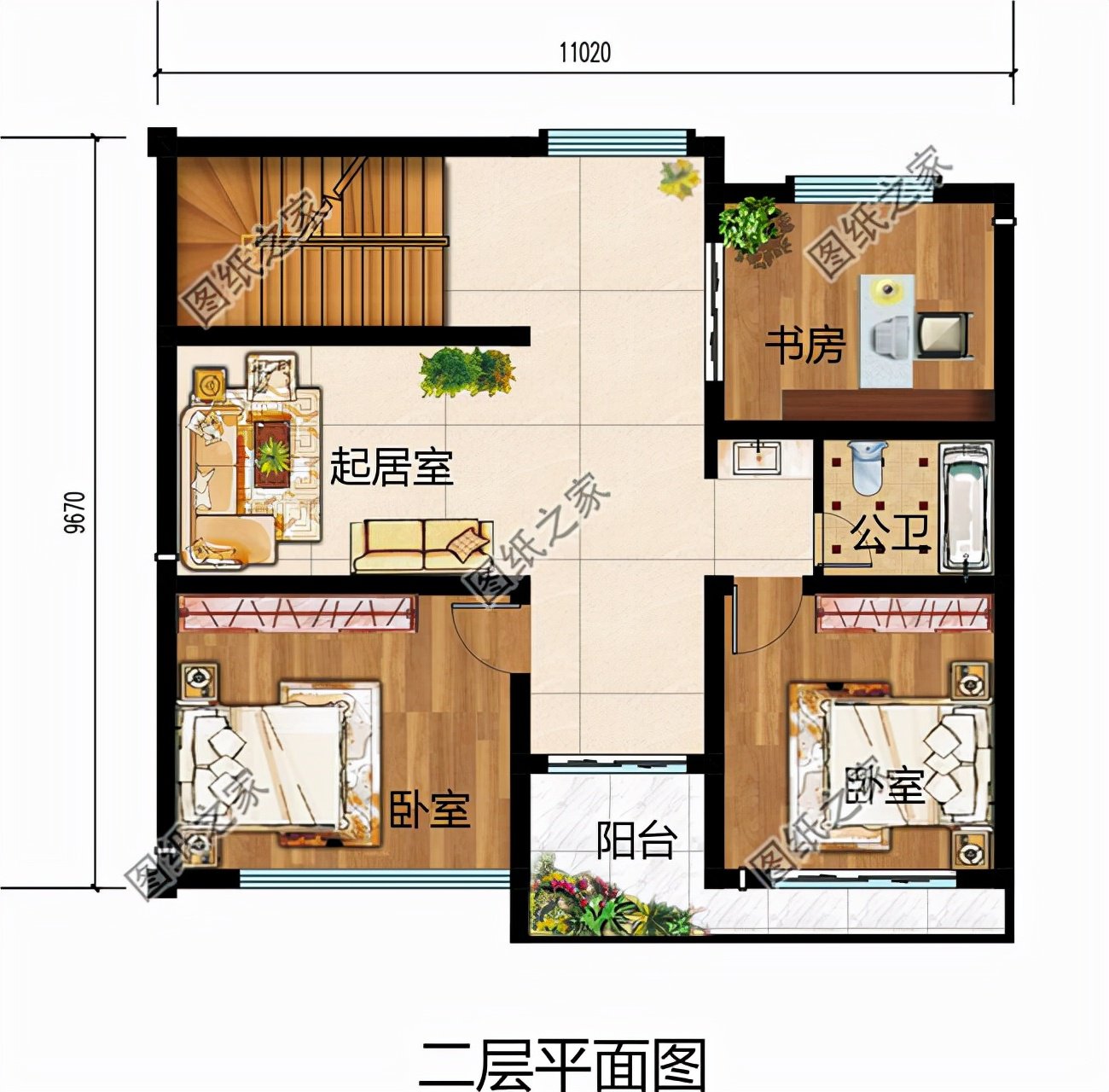 現(xiàn)代風(fēng)自建三層別墅帶露臺(tái)，能自住也可做民宿