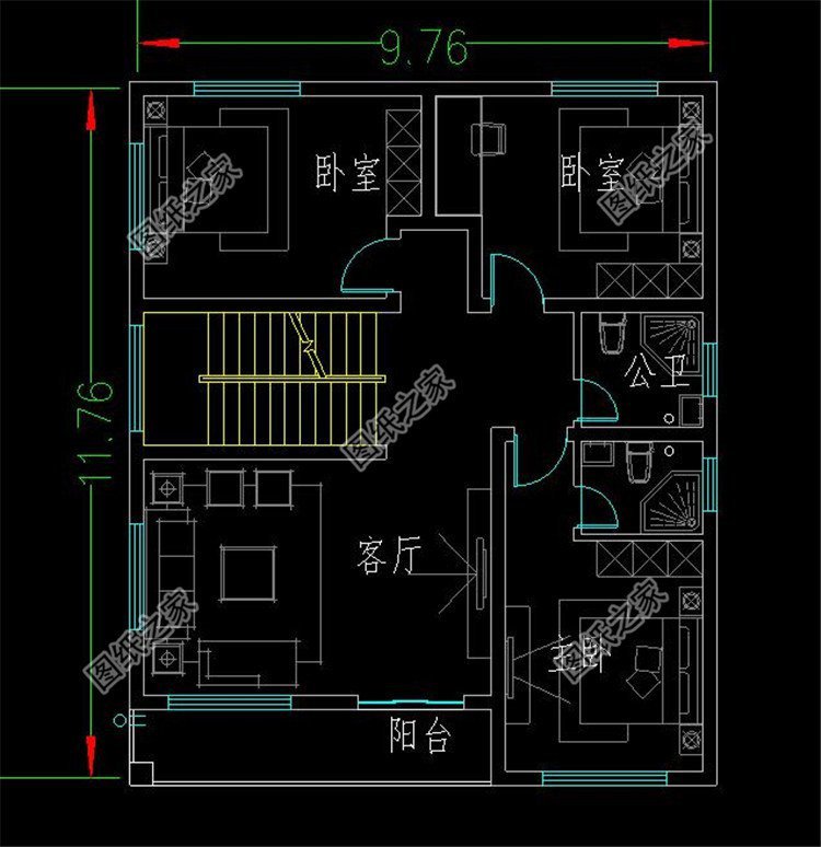 現(xiàn)代風(fēng)自建三層別墅帶露臺(tái)，能自住也可做民宿