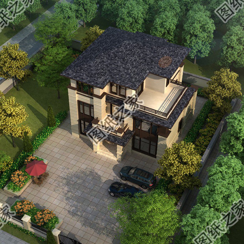 新中式三層別墅，凝結(jié)山河與人文之精粹，用心建造理想中式住宅