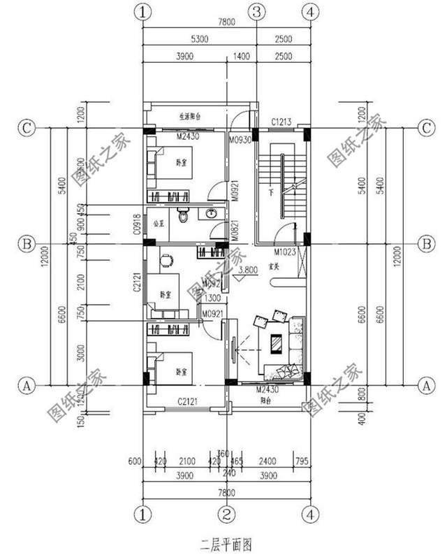 小戶型簡潔三層別墅設(shè)計圖，還原其本質(zhì)，給你帶來美滿生活