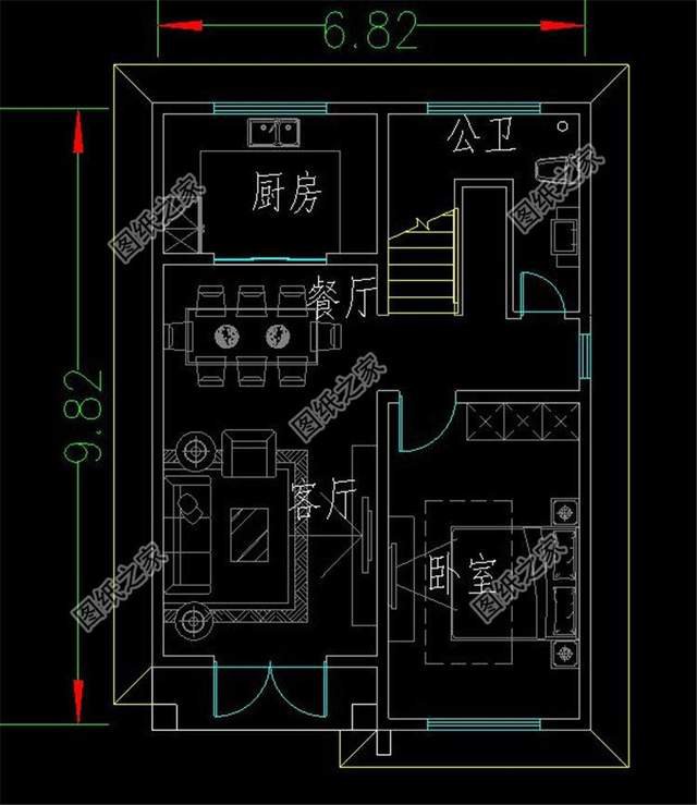 小戶型簡潔三層別墅設(shè)計圖，還原其本質(zhì)，給你帶來美滿生活