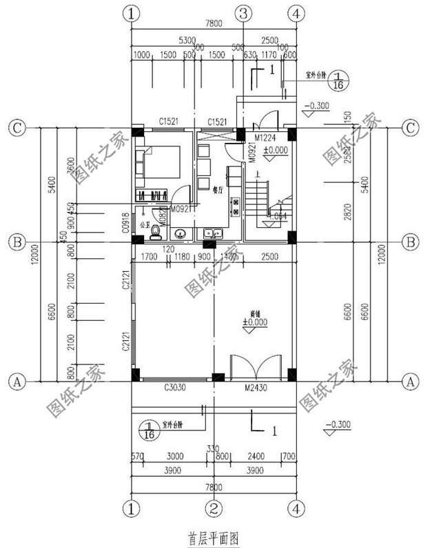小戶型簡潔三層別墅設(shè)計圖，還原其本質(zhì)，給你帶來美滿生活