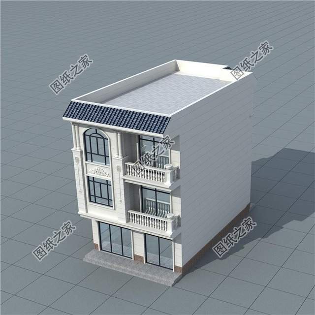 小戶型簡潔三層別墅設(shè)計圖，還原其本質(zhì)，給你帶來美滿生活