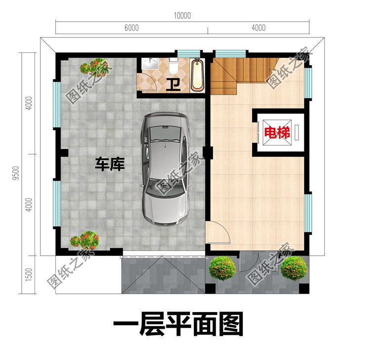 80平方米農(nóng)村四層房屋設(shè)計(jì)圖紙