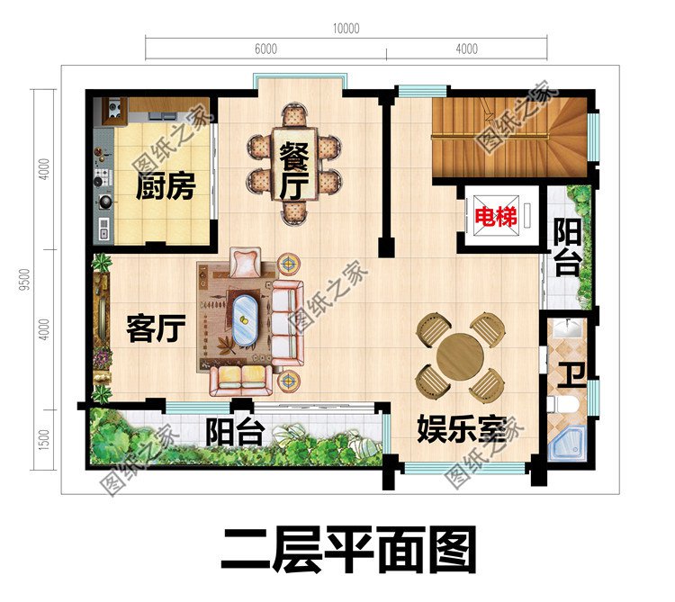 80平方米農(nóng)村四層房屋設(shè)計(jì)圖紙