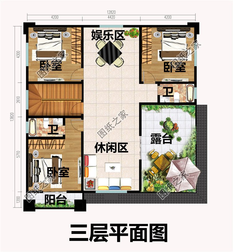 三層新中式別墅設(shè)計(jì)方案