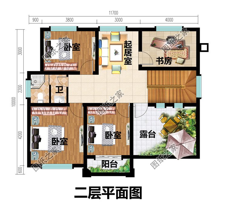 15萬左右新中式二層別墅設(shè)計(jì)圖