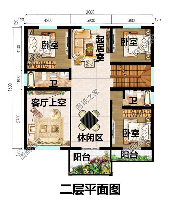 農(nóng)村三層樓房設(shè)計(jì)圖及效果圖