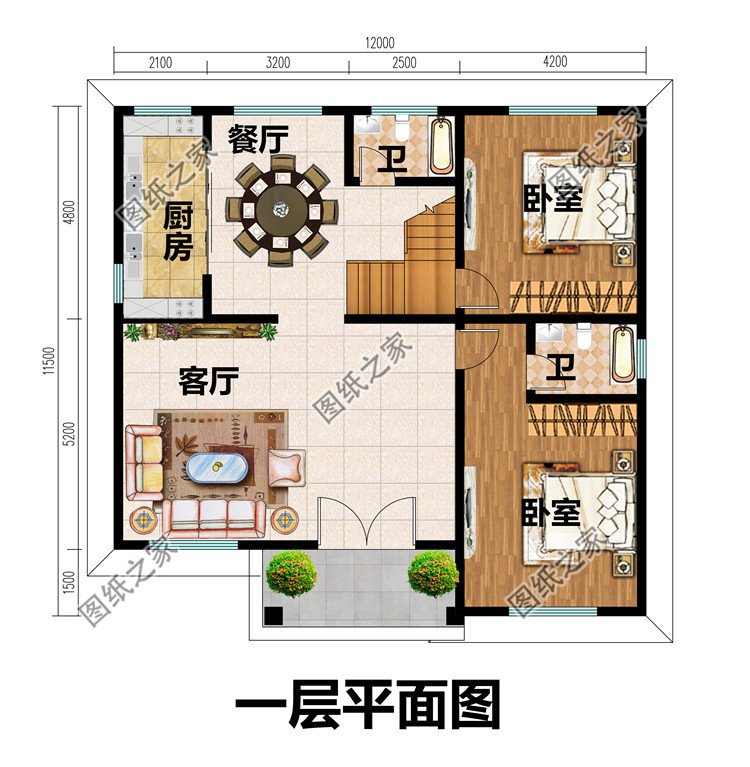 農(nóng)村30萬可以建造的三層別墅款式
