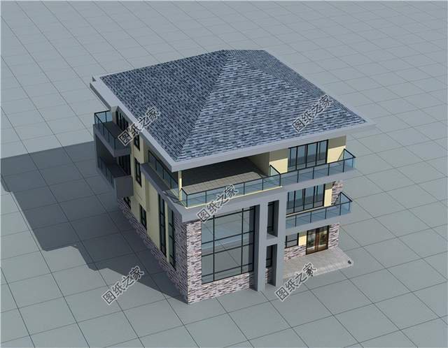 現(xiàn)代風(fēng)三層農(nóng)村自建房，簡約大氣，未來自建房的領(lǐng)頭羊