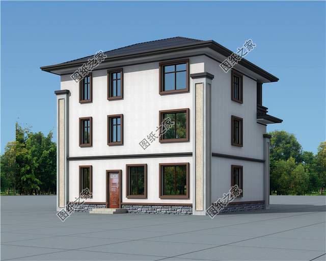 三層農(nóng)村自建別墅設(shè)計(jì)圖紙，此生不為房奴來世必創(chuàng)輝煌