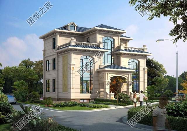 三層農(nóng)村自建別墅設(shè)計(jì)圖紙，此生不為房奴來世必創(chuàng)輝煌