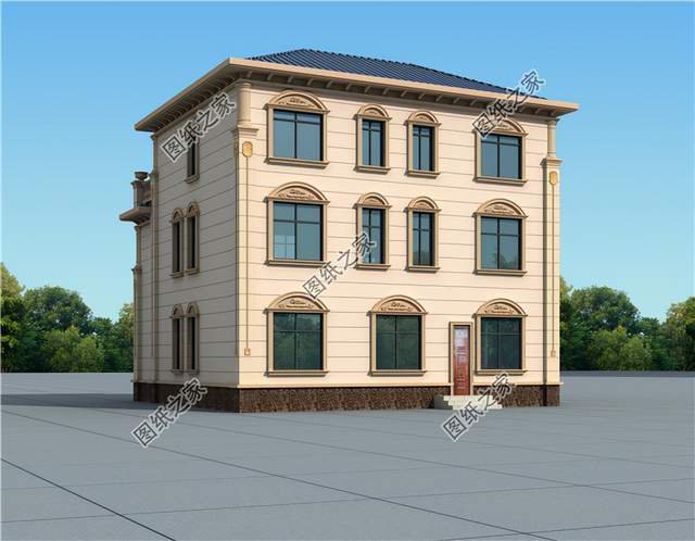 三層農(nóng)村自建別墅設(shè)計(jì)圖紙，此生不為房奴來世必創(chuàng)輝煌