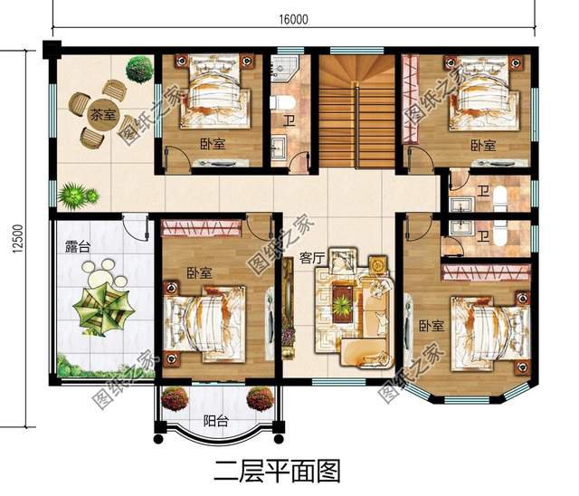 三款帶煙囪的漂亮別墅，裊裊炊煙，重回兒時的記憶