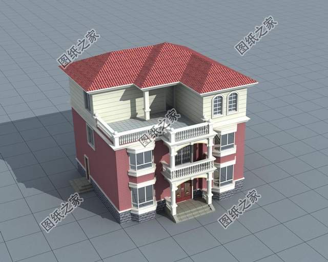 紅色系農(nóng)村自建房，如果生命有顏色，它一定是中國(guó)紅