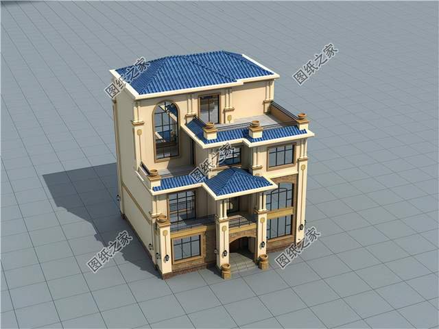 農(nóng)村四層樓房設(shè)計(jì)圖，生活空間互不打擾，生活上其樂(lè)融融