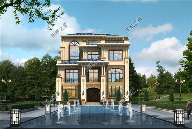 農(nóng)村四層樓房設(shè)計(jì)圖，生活空間互不打擾，生活上其樂(lè)融融