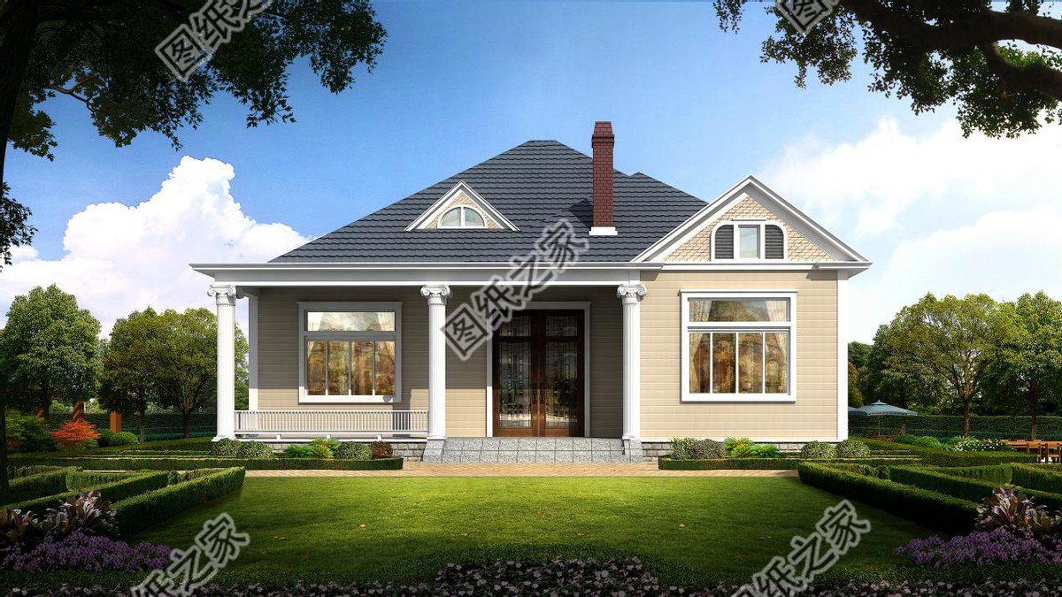 田園風(fēng)格一層自建房，不要再emo了，田園生活你值得擁有