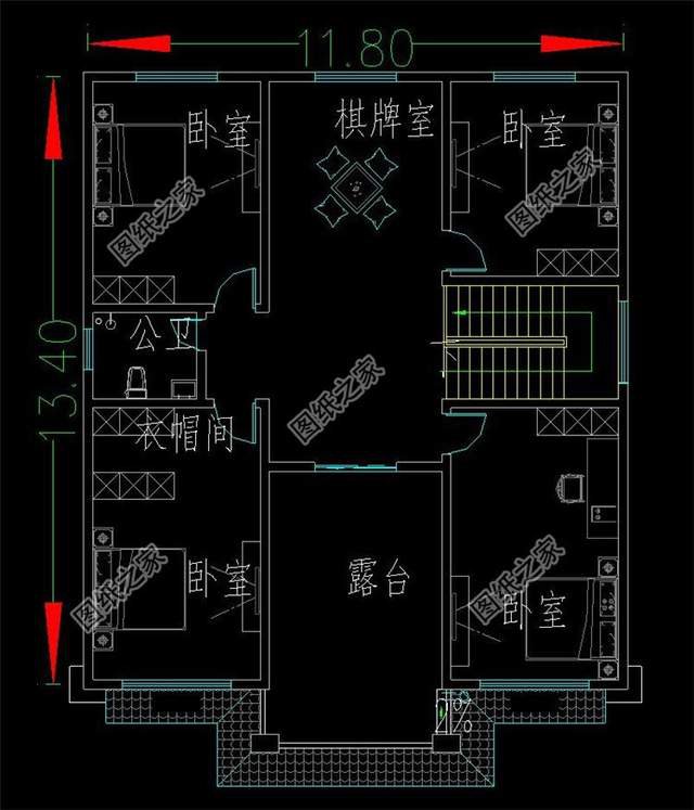 三層新中式別墅，氣勢(shì)平靜恢弘，深受有文化品位的家庭喜愛(ài)