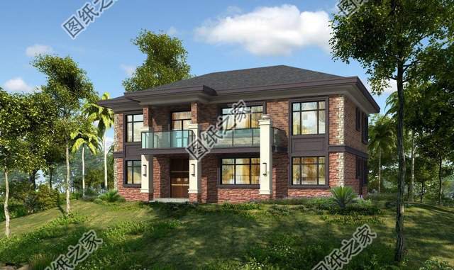 農(nóng)村大面積別墅圖片，170平左右的別墅，從此奔向新生活