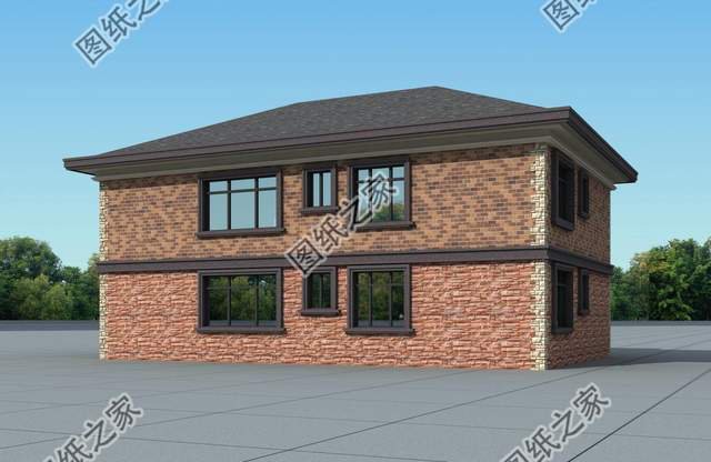 農(nóng)村大面積別墅圖片，170平左右的別墅，從此奔向新生活