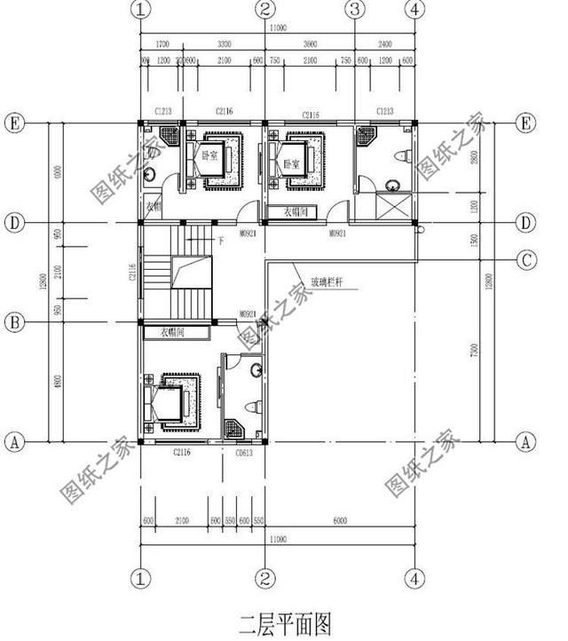90平左右L型二層小別墅，網(wǎng)紅爆款，“L”戶型真的很贊
