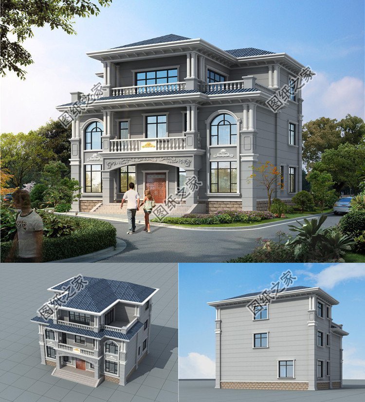 新農(nóng)村三層別墅，最火的室內(nèi)挑空，這樣的住宅必引領(lǐng)另一波熱潮