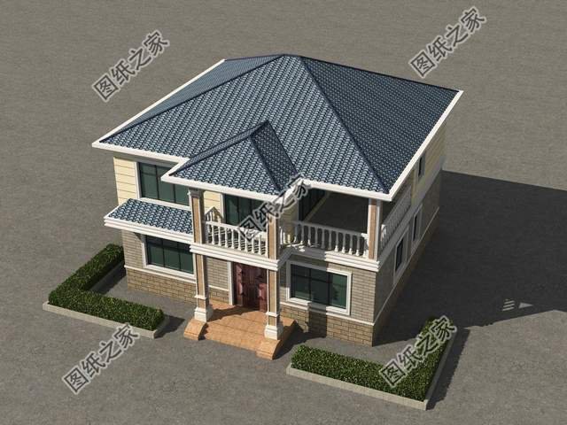 鄉(xiāng)村現(xiàn)代簡約風(fēng)兩層小別墅，經(jīng)濟(jì)實用又漂亮