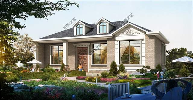 100平左右簡(jiǎn)歐一層別墅，擁抱生活中的簡(jiǎn)單美