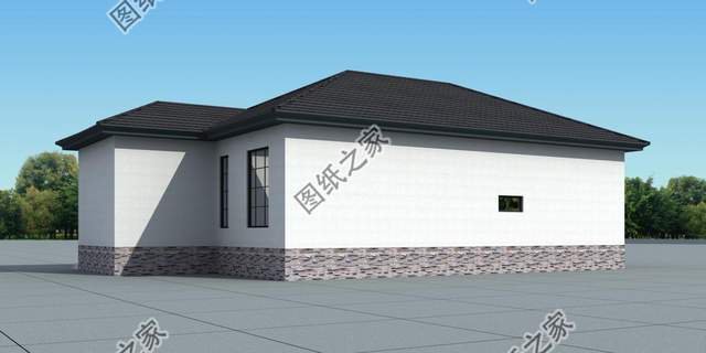 200平左右鄉(xiāng)村一層別墅，方正整潔，落落大房