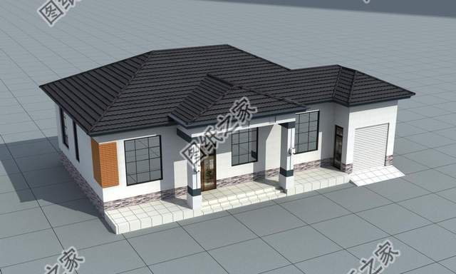 200平左右鄉(xiāng)村一層別墅，方正整潔，落落大房