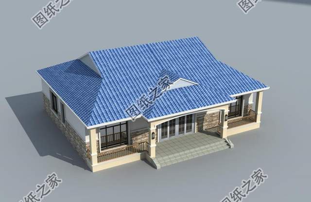 200平左右鄉(xiāng)村一層別墅，方正整潔，落落大房