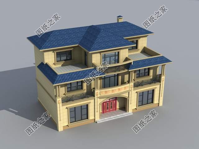 農(nóng)村三層自建房，提升生活品質(zhì)，休閑居住天堂