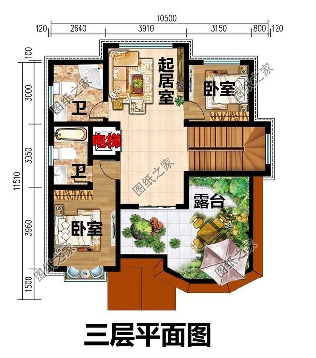 農(nóng)村三層自建房，提升生活品質(zhì)，休閑居住天堂