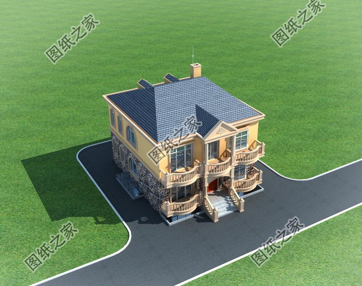 帶地下室二層別墅設(shè)計(jì)圖，舒適又能儲物，最佳戶型的不二之選