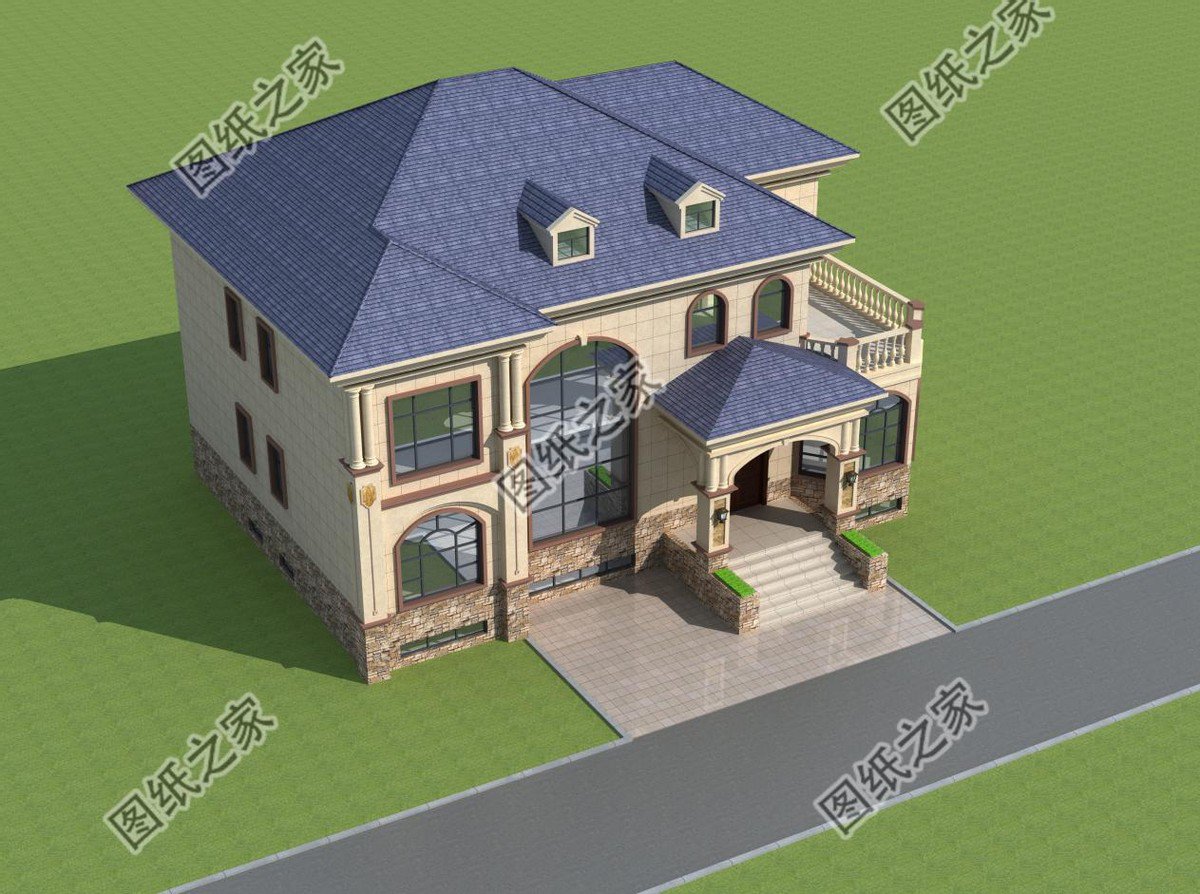 帶地下室二層別墅設(shè)計(jì)圖，舒適又能儲物，最佳戶型的不二之選