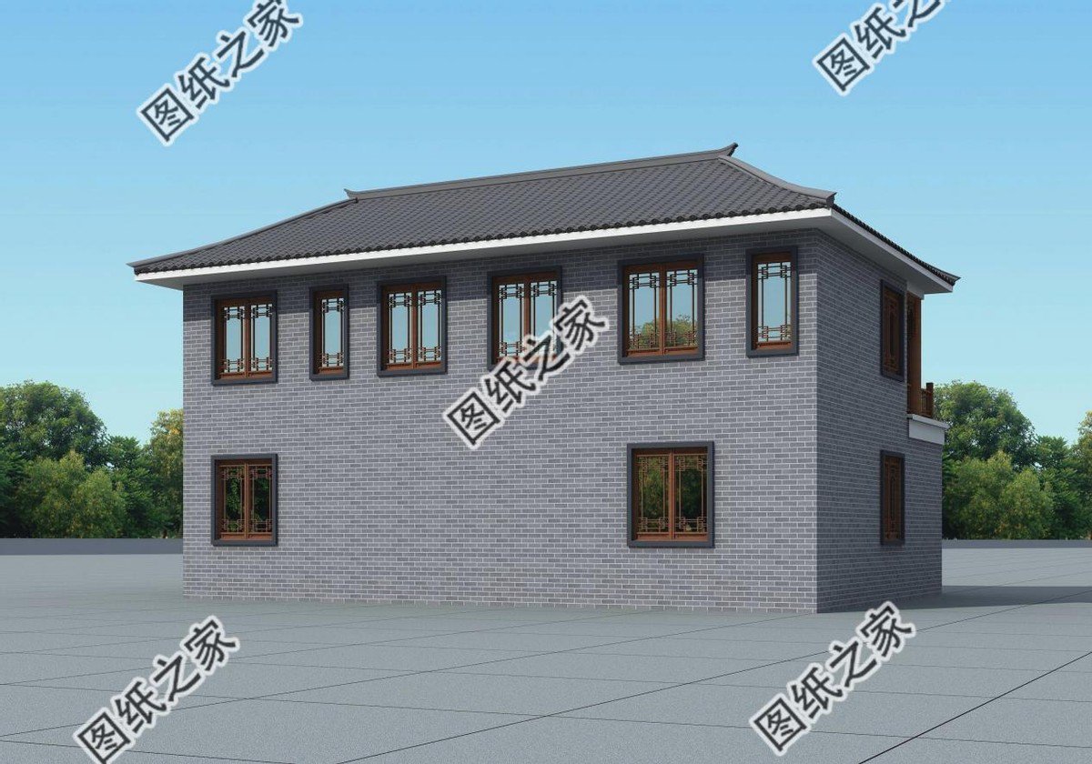 鄉(xiāng)村小型四合院設(shè)計(jì)圖，家的味道我知道